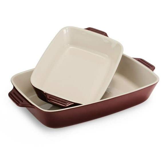 Tramontina 2-Piece Ceramic Bakeware Set, Choose Color