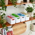 thumbnail image 3 of iDesign 4-Piece Recycled Kitchen Organization and Storage Set, 3 of 7