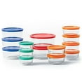 thumbnail image 2 of Pyrex Simply Store 28-Piece Glass Food Storage Set, 2 of 9