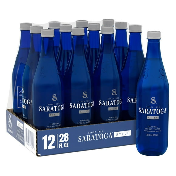 Saratoga Spring Water, 28 fl. oz., 12 pk.