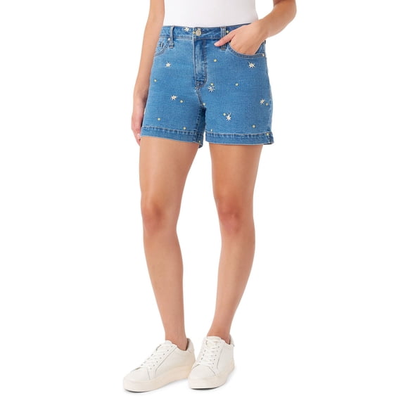 Seven7 Women's Denim Weekend Short