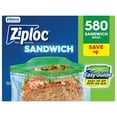 thumbnail image 1 of Ziploc Easy Open Tab Sandwich Bags, 580 ct., 1 of 7