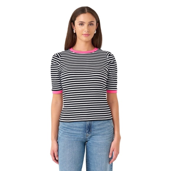 Rebecca Minkoff Women's Puff Sleeve Top
