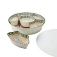thumbnail image 5 of Member's Mark 6-Section Bamboo Melamine Serving Platter with Lazy Susan Base and Storage Lid, 5 of 6