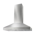 thumbnail image 2 of Thor Kitchen Gordon Ramsay Series 48-Inch Professional Wall Mount Pyramid Range Hood, 2 of 9