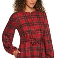 thumbnail image 4 of Lands' End Women's Flannel Tiered Maxi Dress, 4 of 5