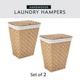 thumbnail image 2 of Member's Mark Laundry Hamper, 19.5” W x 14.5” D x 23.2" H, 2 of 12
