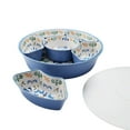 thumbnail image 5 of Member's Mark 6-Section Bamboo Melamine Serving Platter with Lazy Susan Base and Storage Lid, 5 of 6