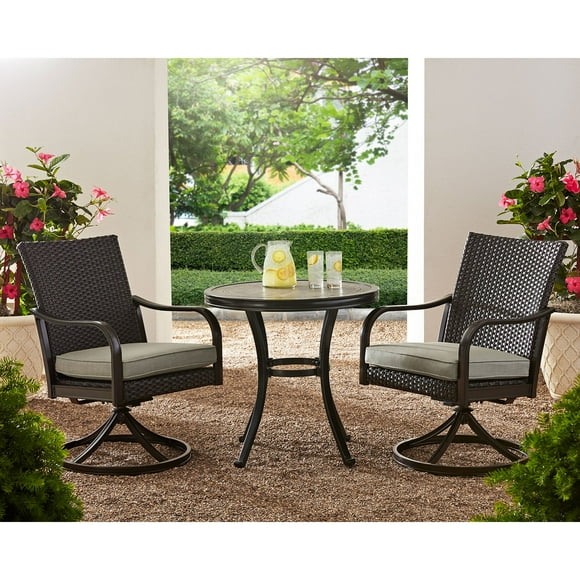 Member's Mark Heritage Bistro Set with Sunbrella Fabric, 3pc