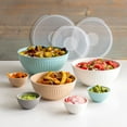 thumbnail image 1 of Nordic Ware 10-Piece Microwavable Bowl Set with Covers, 1 of 10
