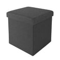 thumbnail image 1 of Seville Classics Foldable Storage Cube/Ottoman, 1 of 9