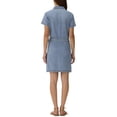 thumbnail image 3 of Frye Women's Belted Denim Mini Dress, 3 of 9