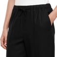 thumbnail image 5 of Gap Women's Linen Blend Pull-On Pant, 5 of 8