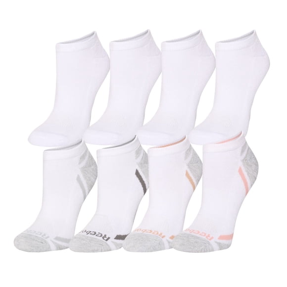 Reebok Women's 8-Pack Cushion Low-Cut Sock
