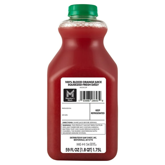 Member's Mark Fresh Squeezed Blood Orange Juice, 59 fl. oz.