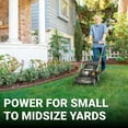 thumbnail image 4 of WORX WG745.1 40V 17'' Brushless Cordless Battery Powered Push Lawn Mower - 2 Blades 2 Batteries & Charger Included, 4 of 8