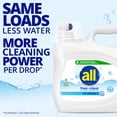 thumbnail image 4 of all Liquid Laundry Detergent, Free Clear for Sensitive Skin, 208oz, 166 loads, 4 of 9