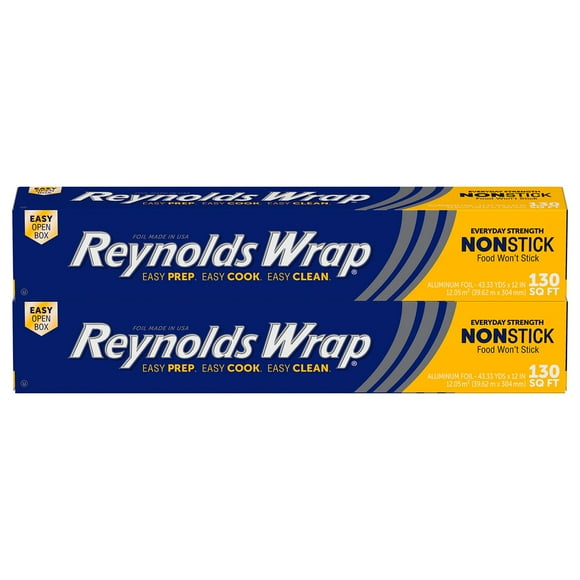 Reynolds Wrap Non-Stick 12" Aluminum Foil 130 sq. ft., 2 pk.