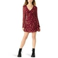 thumbnail image 1 of Betsey Johnson Women's Long Sleeve Babydoll Mini Dress, 1 of 5