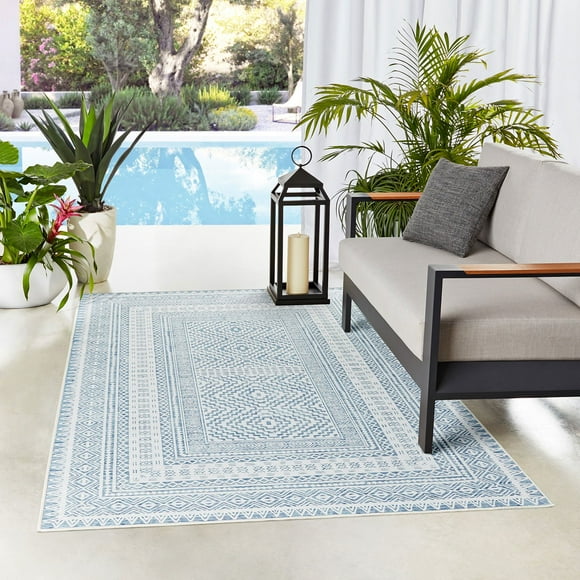 Member's Mark Everwash Willow Indoor/Outdoor Area Rug, 5' x 8'