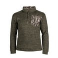 thumbnail image 2 of Habit Men’s Snap Front Fleece Pullover with Scent-Factor, 2 of 7