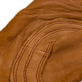 thumbnail image 3 of Plainsman Premium Cabretta Brown Leather Gloves 2 Pairs, 3 of 5