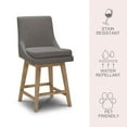 thumbnail image 3 of Member's Mark Amelia Fabric Swivel Counter Stool, 3 of 12