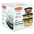 thumbnail image 1 of Rubbermaid Premier 20-Piece Easy Find Lids Food Storage Containers, 1 of 8