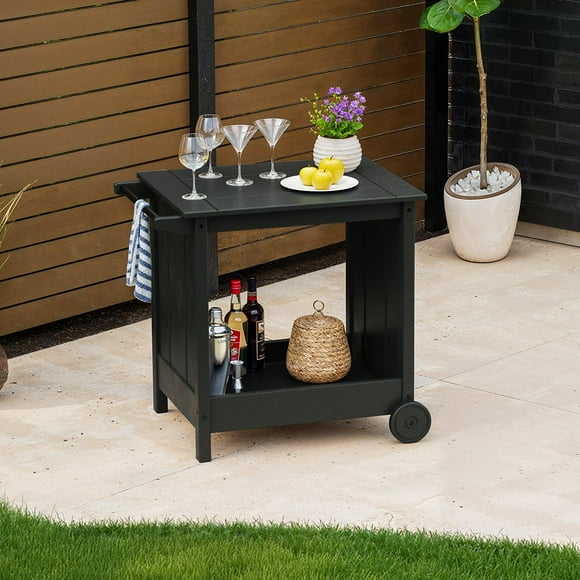 POLYWOOD Gulf Shores Bar Cart