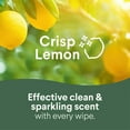 thumbnail image 5 of Clorox Disinfecting Wipes, Variety Pack, Fresh Scent and Crisp Lemon, 5 pack ct., 425 wipes total, 5 of 12