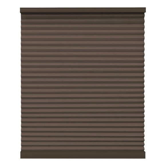 Richcraft Collections Light Filtering Cellular Shade, Umber, 48" Height, Assorted Widths