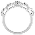 thumbnail image 4 of 1.50 CT. T.W. 5-Stone Diamond Halo Band, 4 of 5
