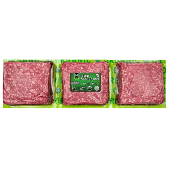 Member's Mark 85/15 Organic Grass Fed Ground Beef, priced per pound