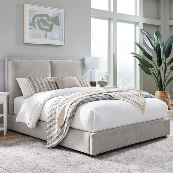 details by Becki Owens Harper Upholstered Bed Frame, Assorted Colors & Sizes