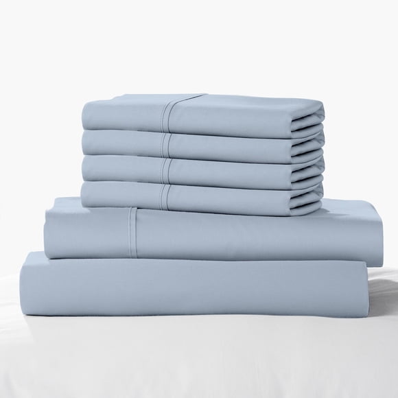 Color Sense 1200-Thread-Count Cotton Blend Sheet Set, Assorted Sizes
