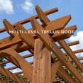 thumbnail image 3 of Backyard Discovery 12' x 10' Cedar Pergola, Choose Installation, 3 of 10