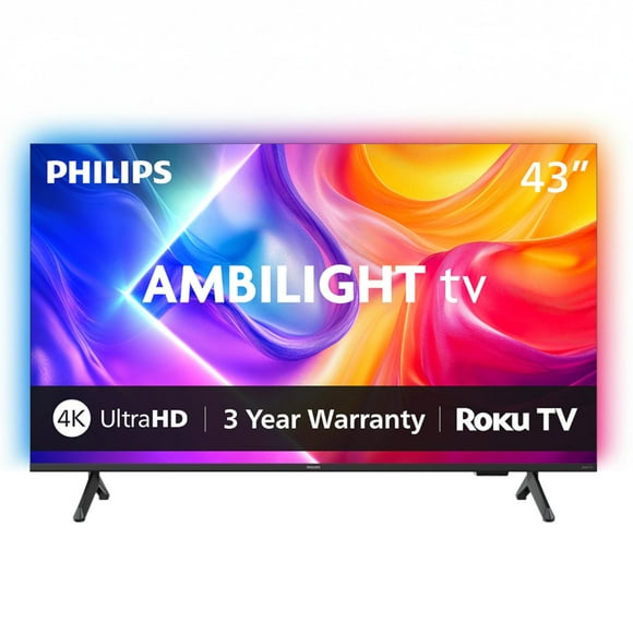 Philips 43" Class 7875 Series 4K UltraHD Ambilight Roku Smart TV