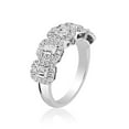 thumbnail image 2 of 1.50 CT. T.W. 5-Stone Diamond Halo Band, 2 of 4