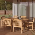 thumbnail image 1 of Amazonia Hayden Teak Outdoor Dining Set, Choose Style, 1 of 8