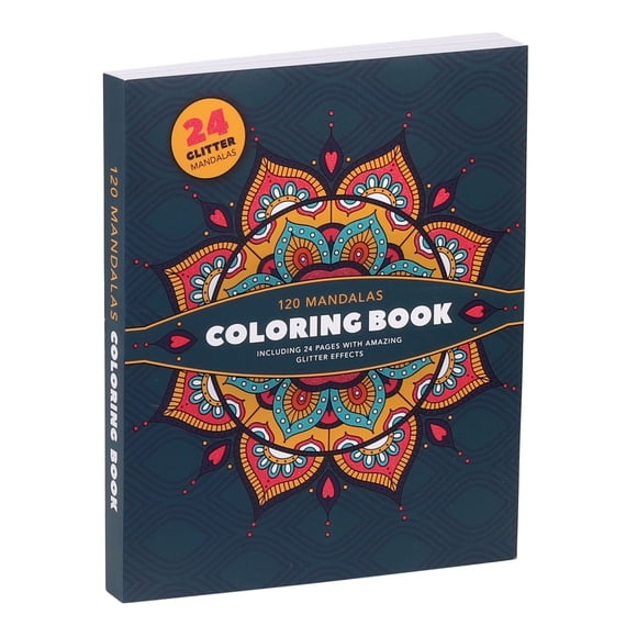 120 Mandalas Coloring Book, Paperback