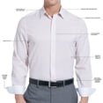 thumbnail image 4 of Nick Graham Men's Modern Fit Traveler Dress Shirt, 4 of 9