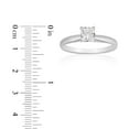 thumbnail image 5 of Princess Cut Solitaire Diamond Ring in 18K Gold, 5 of 5