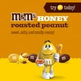 thumbnail image 4 of M&M'S Honey Roasted Peanut Milk Chocolate Candy, Resealable Pack, 26 oz., 4 of 8