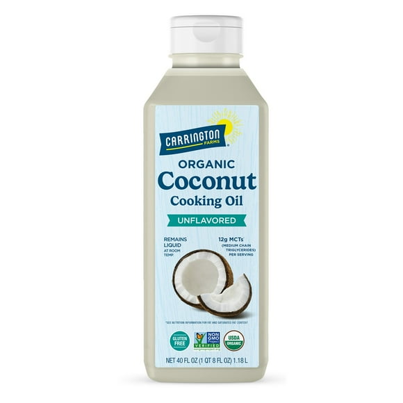 Carrington Farms Liquid Coconut Cooking Oil, 40 oz.