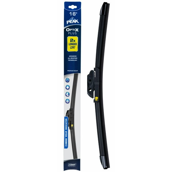 Peak Optix Plus Beam Wiper Blade - 15",16", 17", 18", 19", 20", 21", 22", 24", 26", 28"