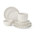 thumbnail image 2 of Member's Mark 12-Piece Scallop Dinnerware Set, 2 of 3