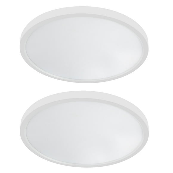 Cedar Hill 15" Ceiling Light 2500 Lumens, 2-Pack