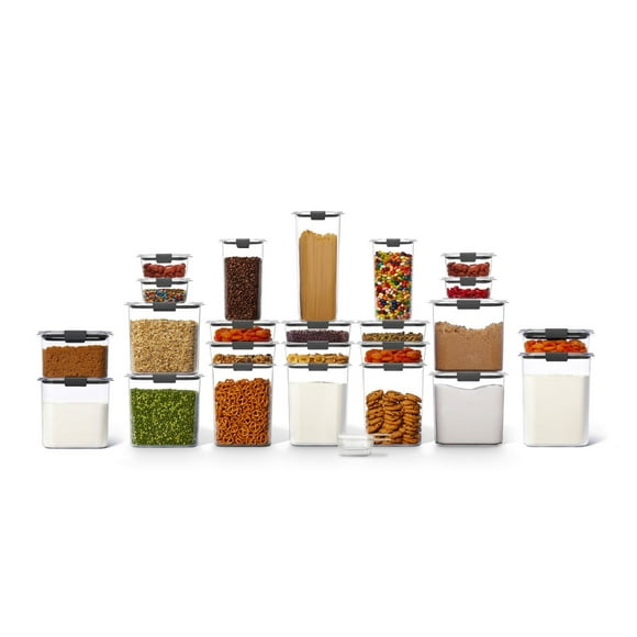 Rubbermaid Brilliance 24-Piece Pantry Food Storage Set
