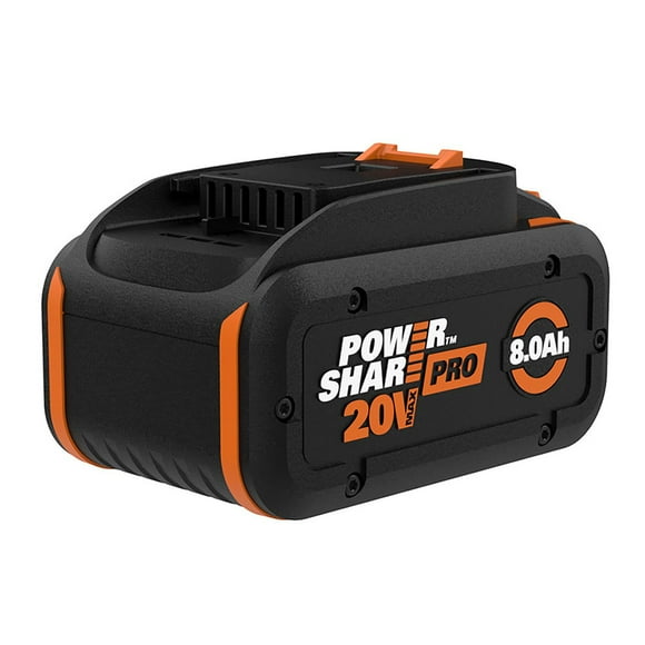 Worx 20V Power Share PRO 8.0Ah Lithium-Ion High-Capacity Battery