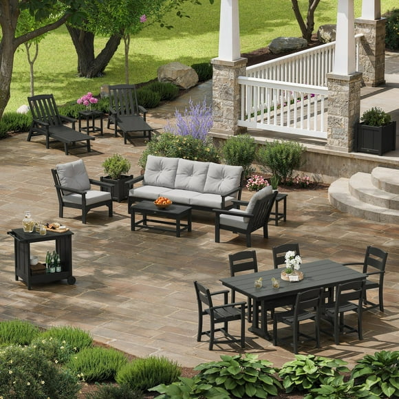 POLYWOOD Gulf Shores Patio Collection, 18pc
